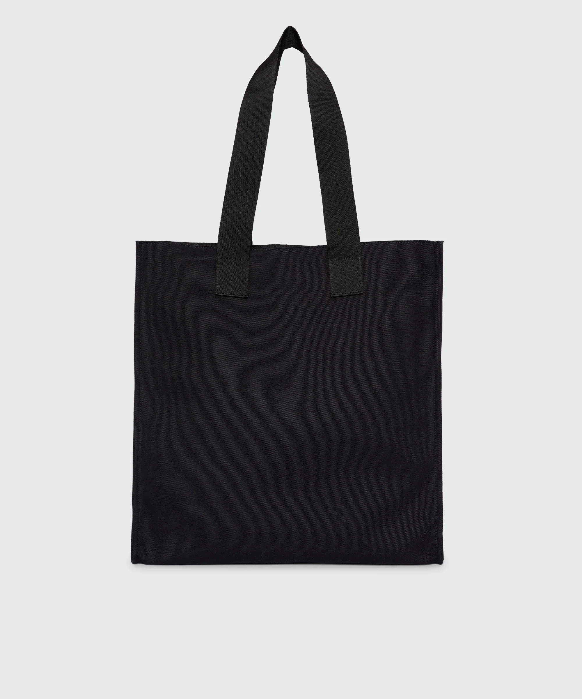 Black canvas tote with "Softcore" print - Image 2