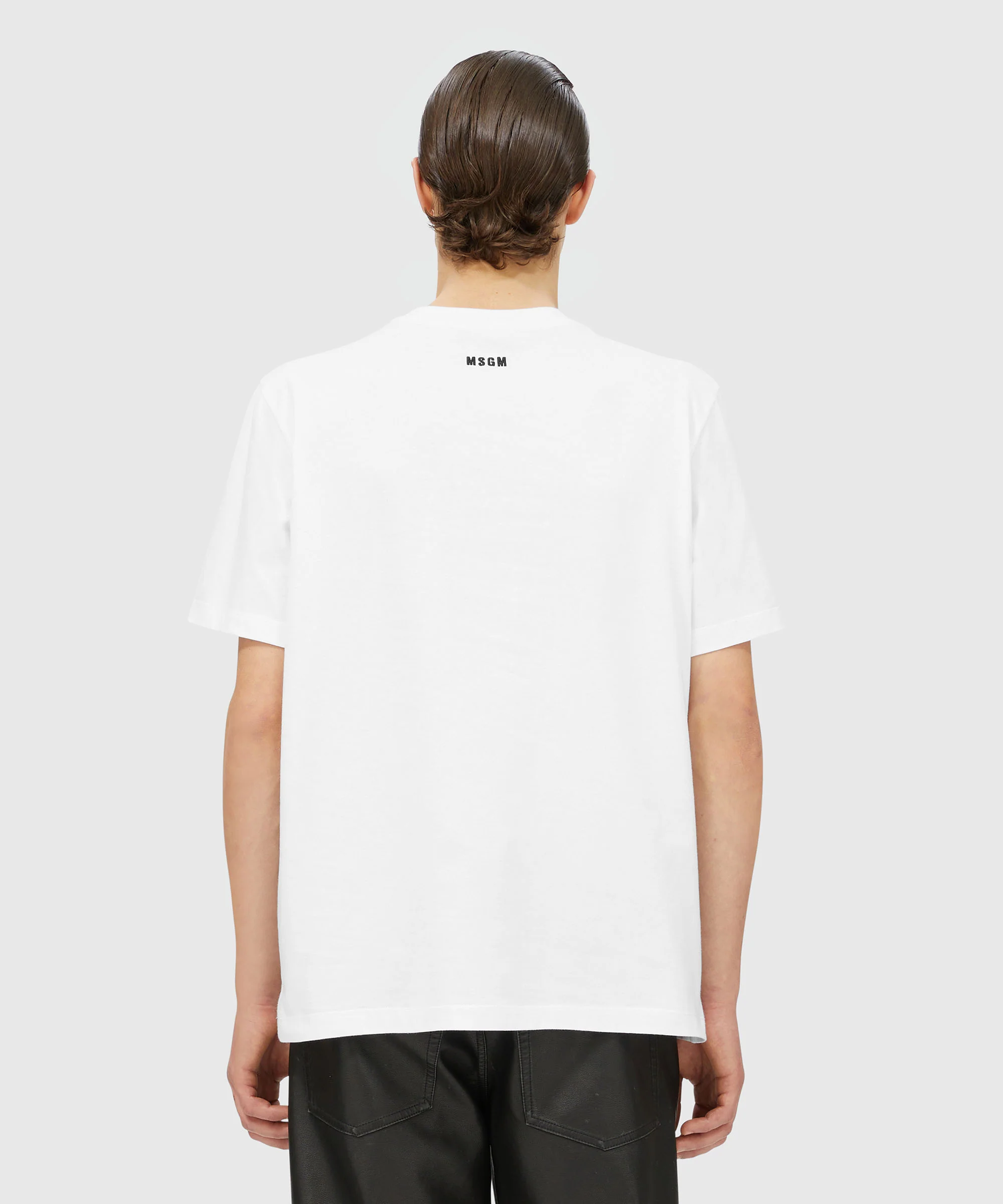 Jersey cotton T-shirt with "TheMwave" patch - Image 3