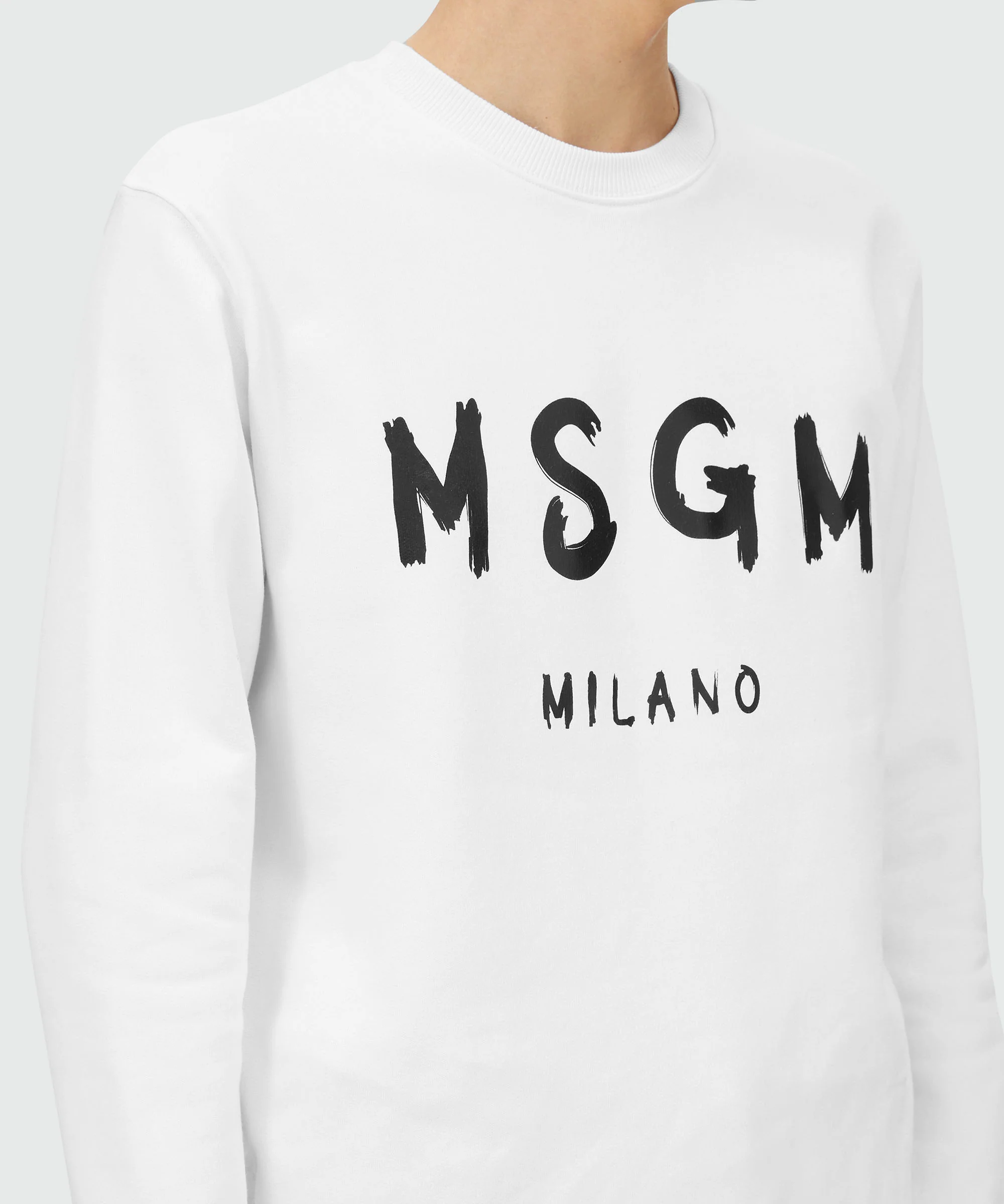 Long sleeved cotton sweatshirt - Image 5