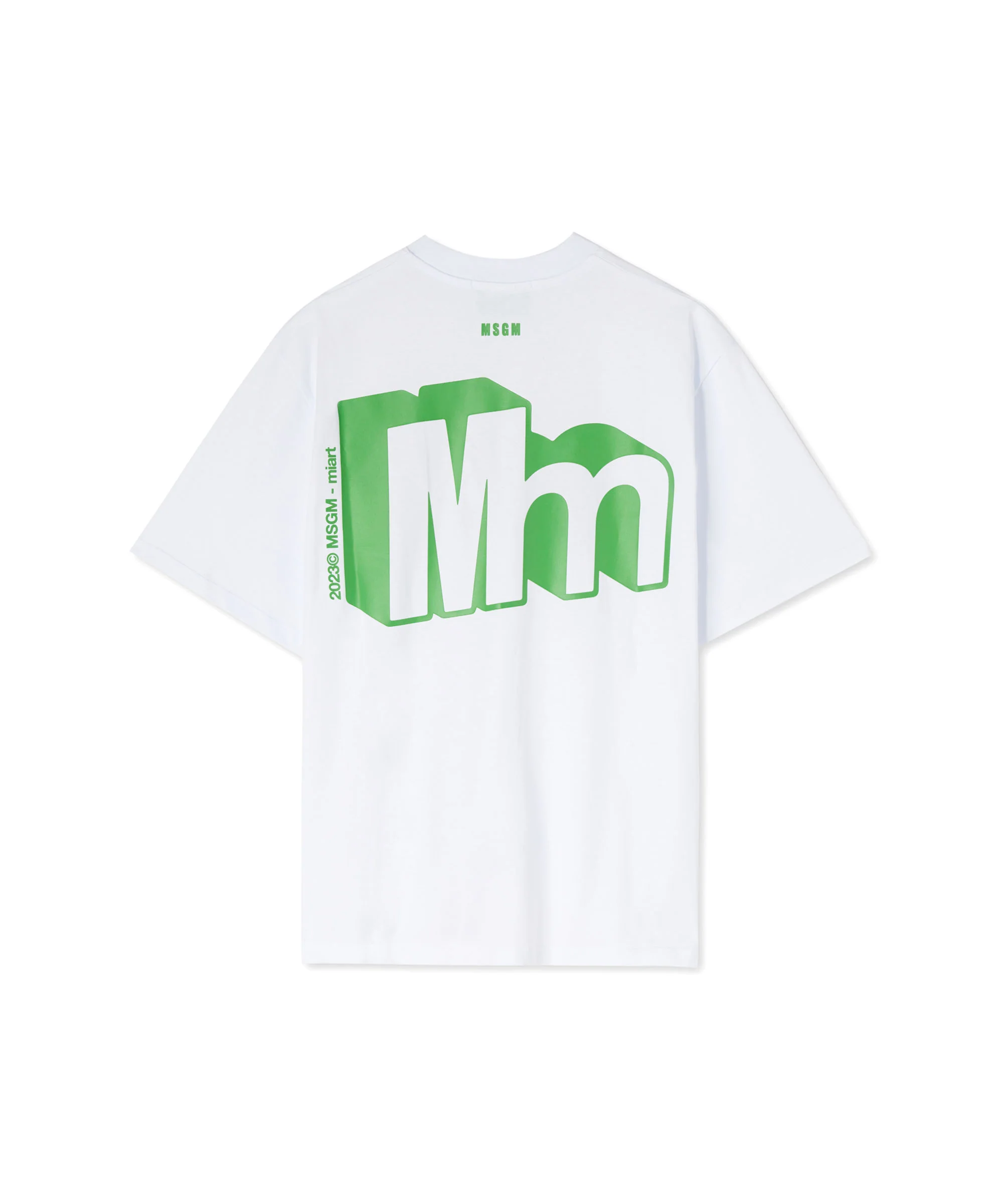 MSGM Short Sleeve T-Shirt in collaboration with miart 2023 - Image 2