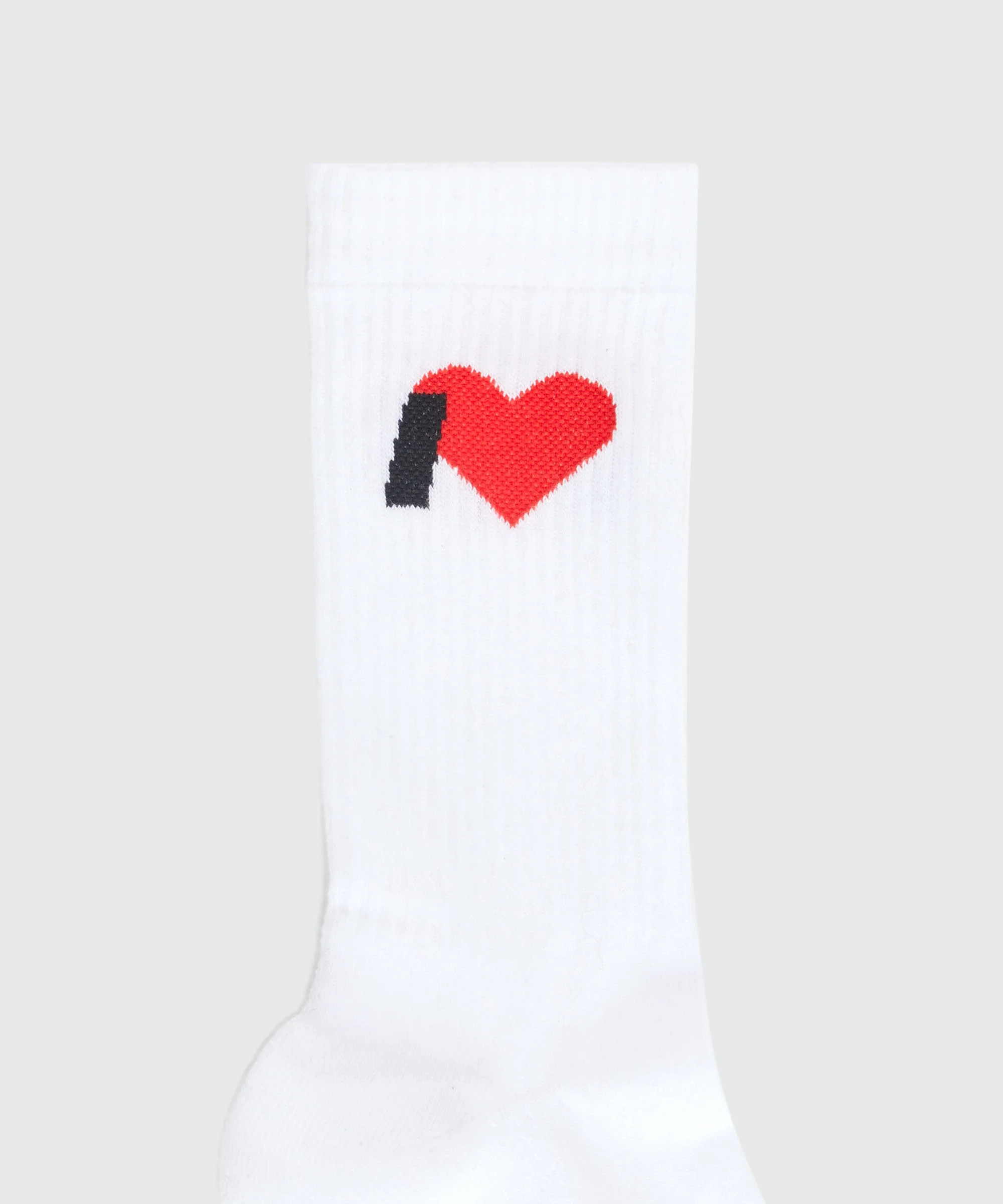 White socks with MSGM jacquard graphics - Image 2